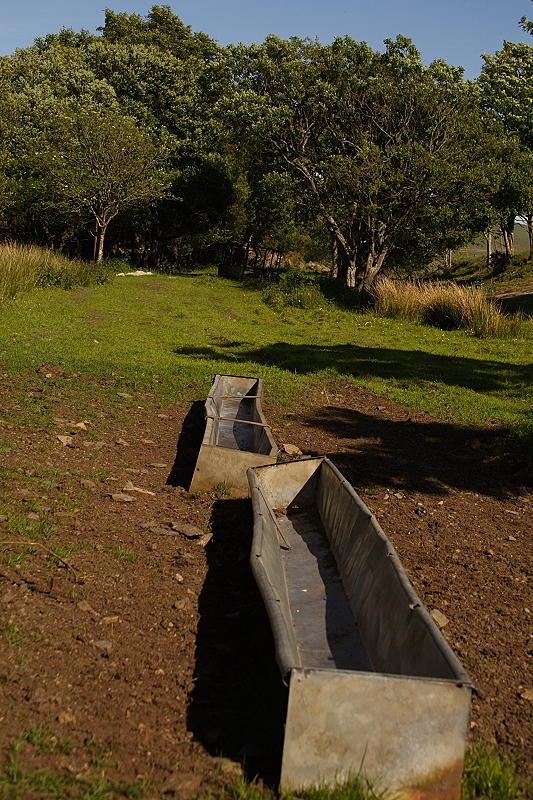 Troughs at Llafar Crossing