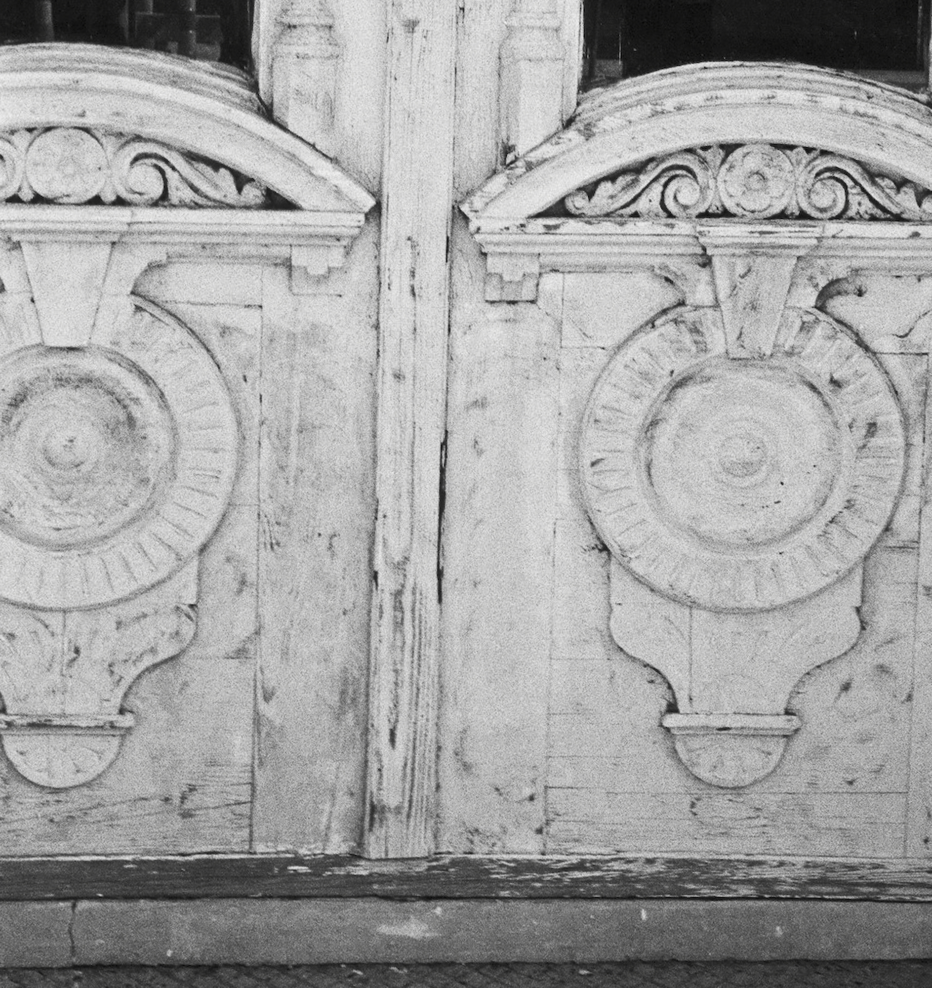 Door carving, Arts District, New Orleans, 2010.tif