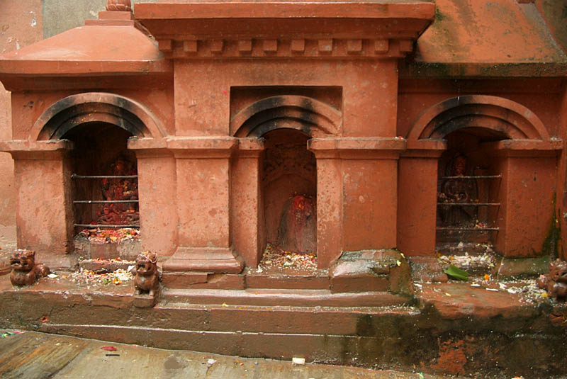 Street Shrine in Kathmandu