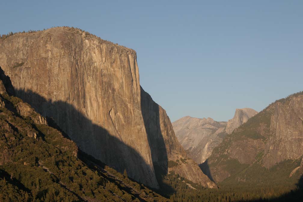 Evening sun on El Cap