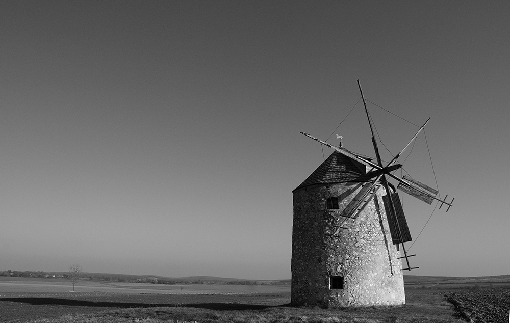 Windmill by Ts, Hungary