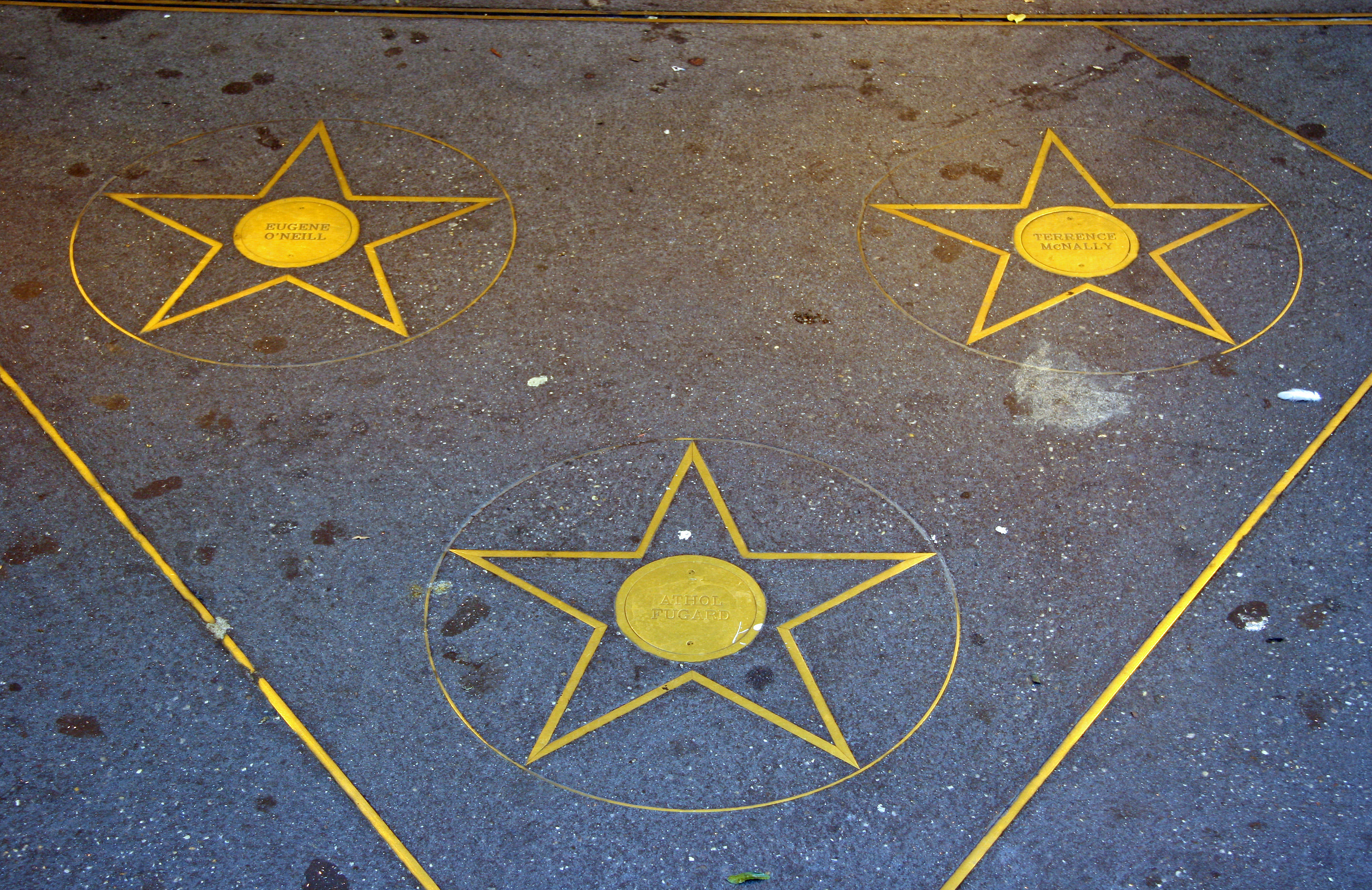 Lucille Lortel Theatre & Playwright Sidewalk