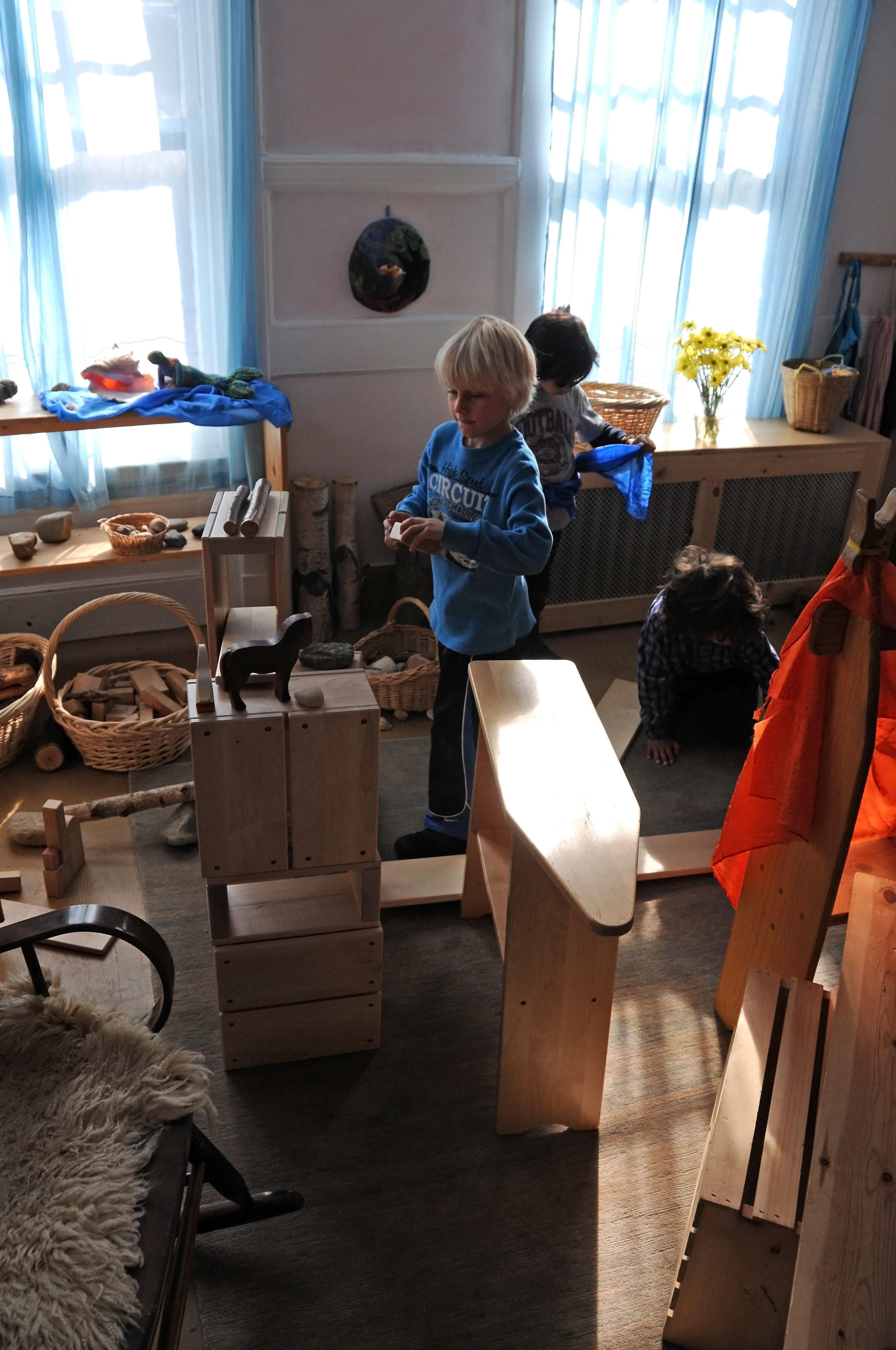 Duckling Day at Waldorf School Kindergarten Class