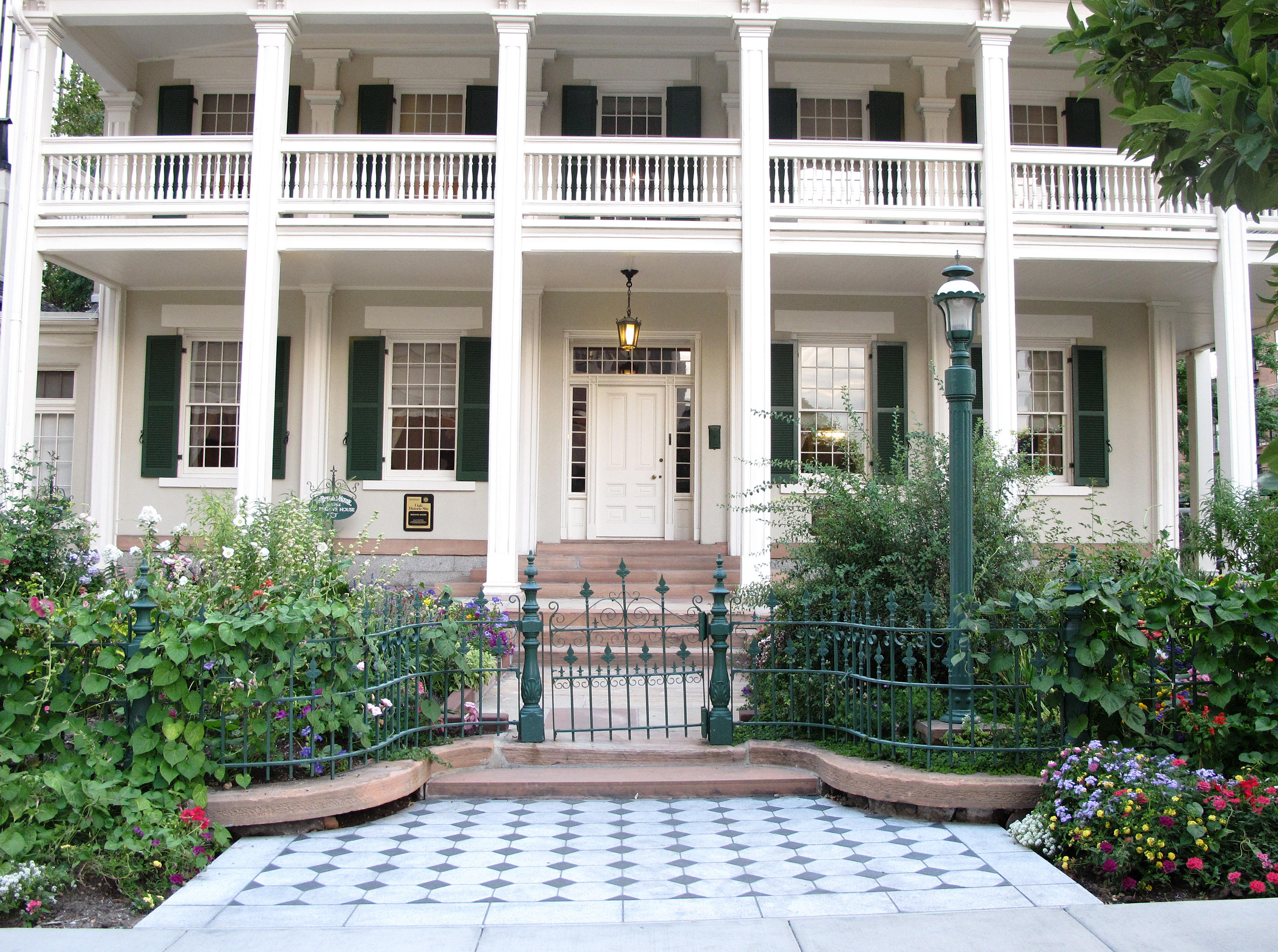 Brigham Youngs Home on South Temple