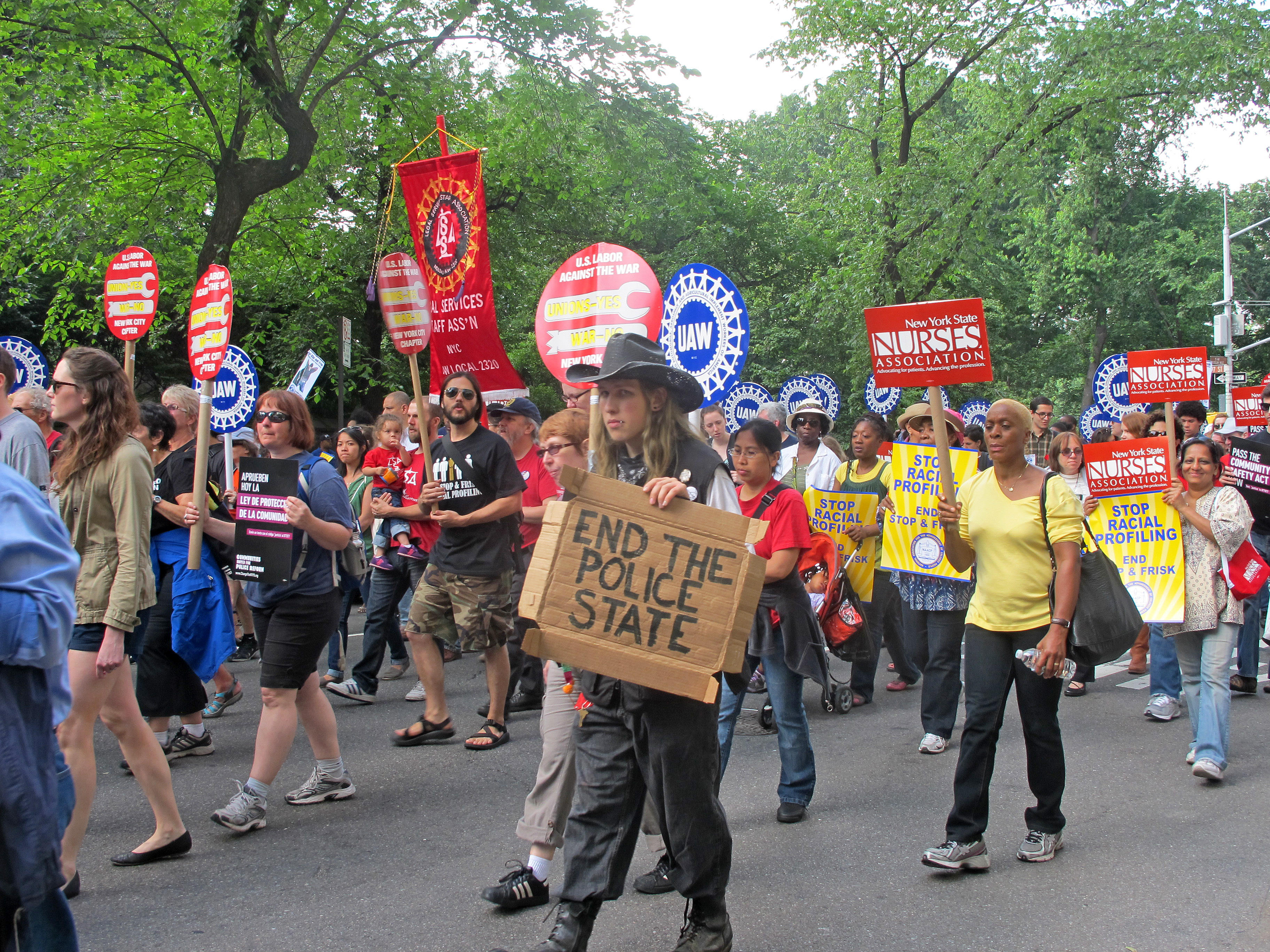 Stop & Frisk Protest March