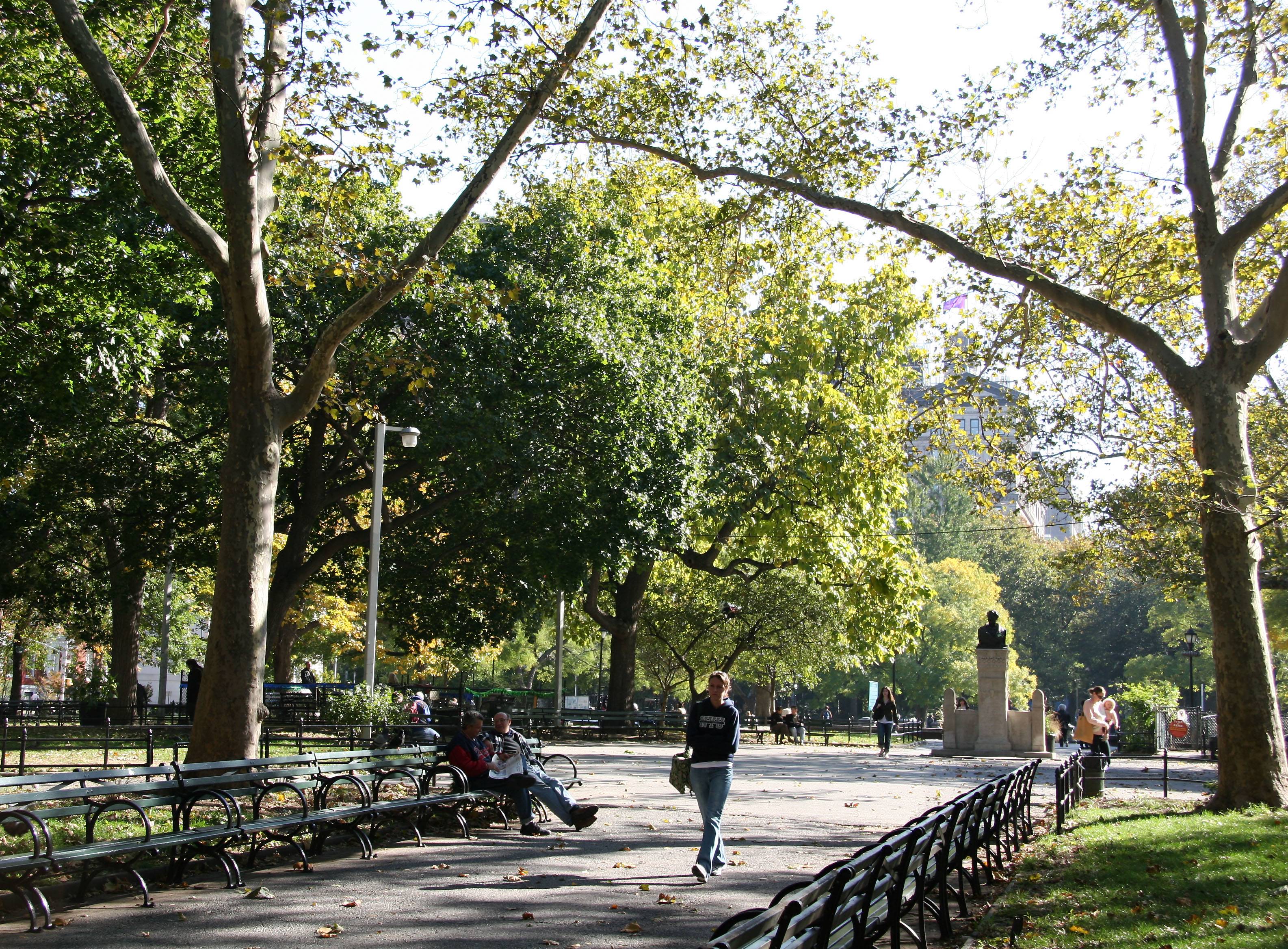 Central Walkway - East View