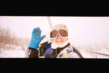 Merry Christmas from the ski lift