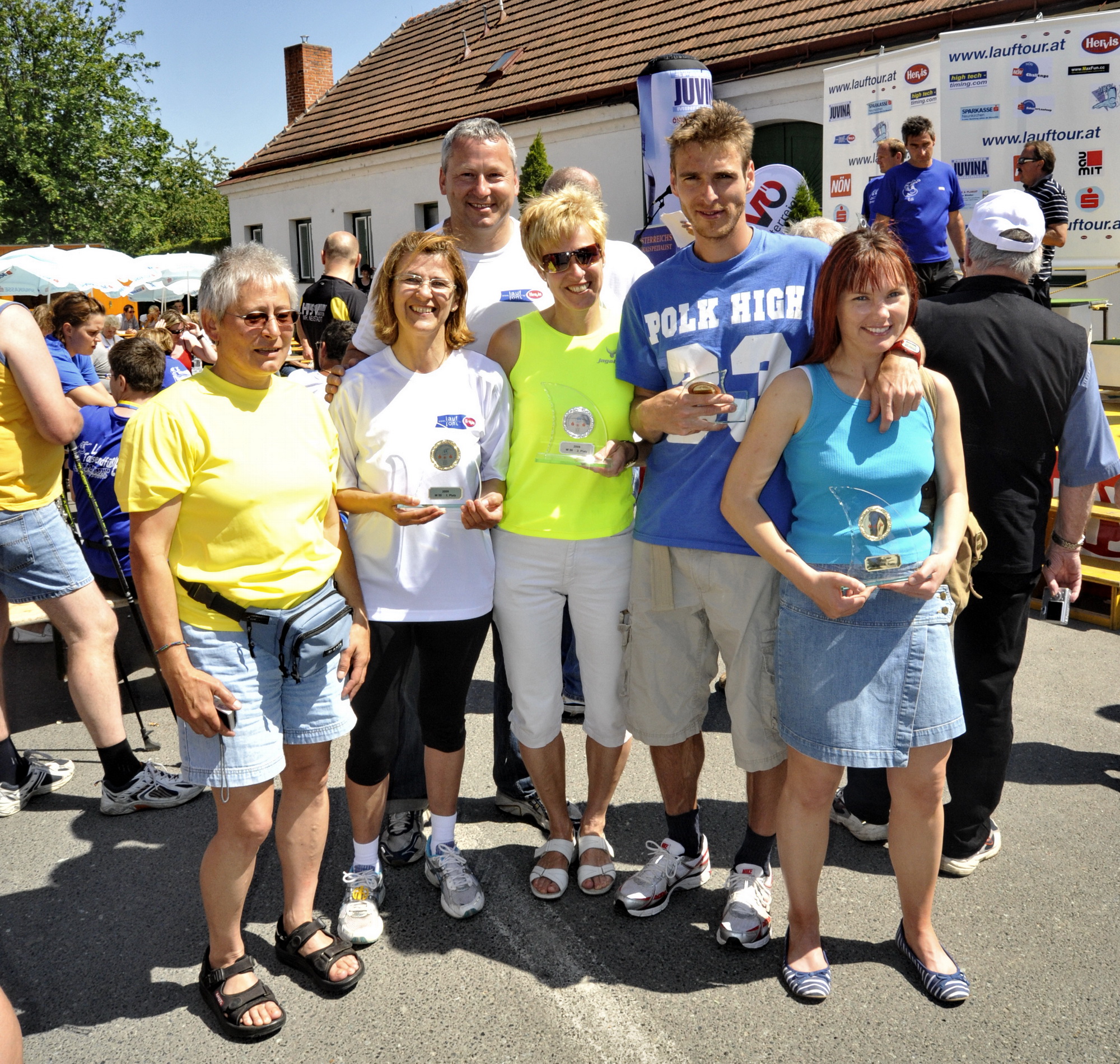 Die erfolgreichen Lanzenkirchner in Bad Erlach