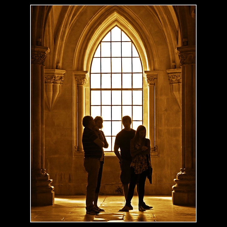 ... inside the Monastery...