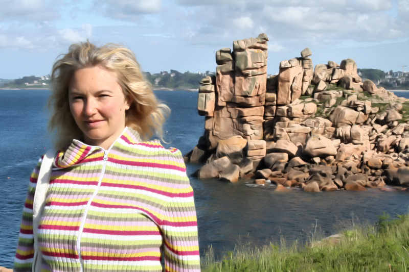 Pink granite coast