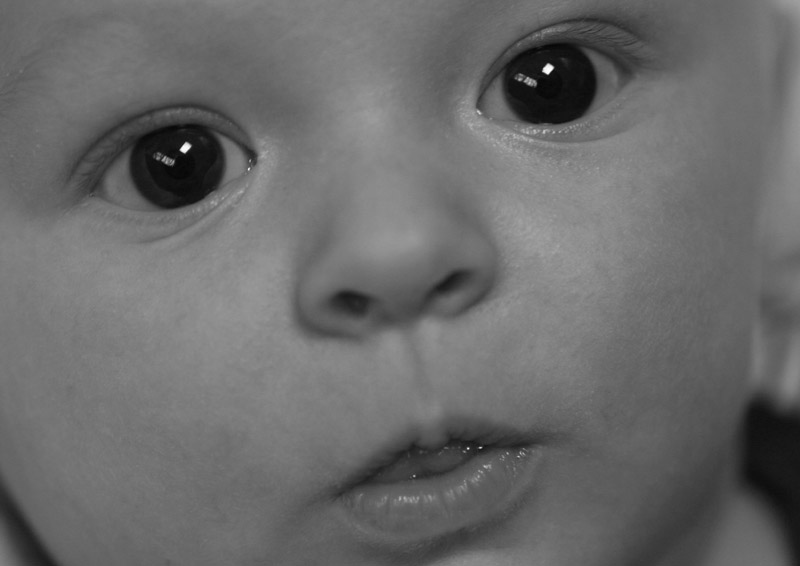 B is for Bright eyes and bubbles