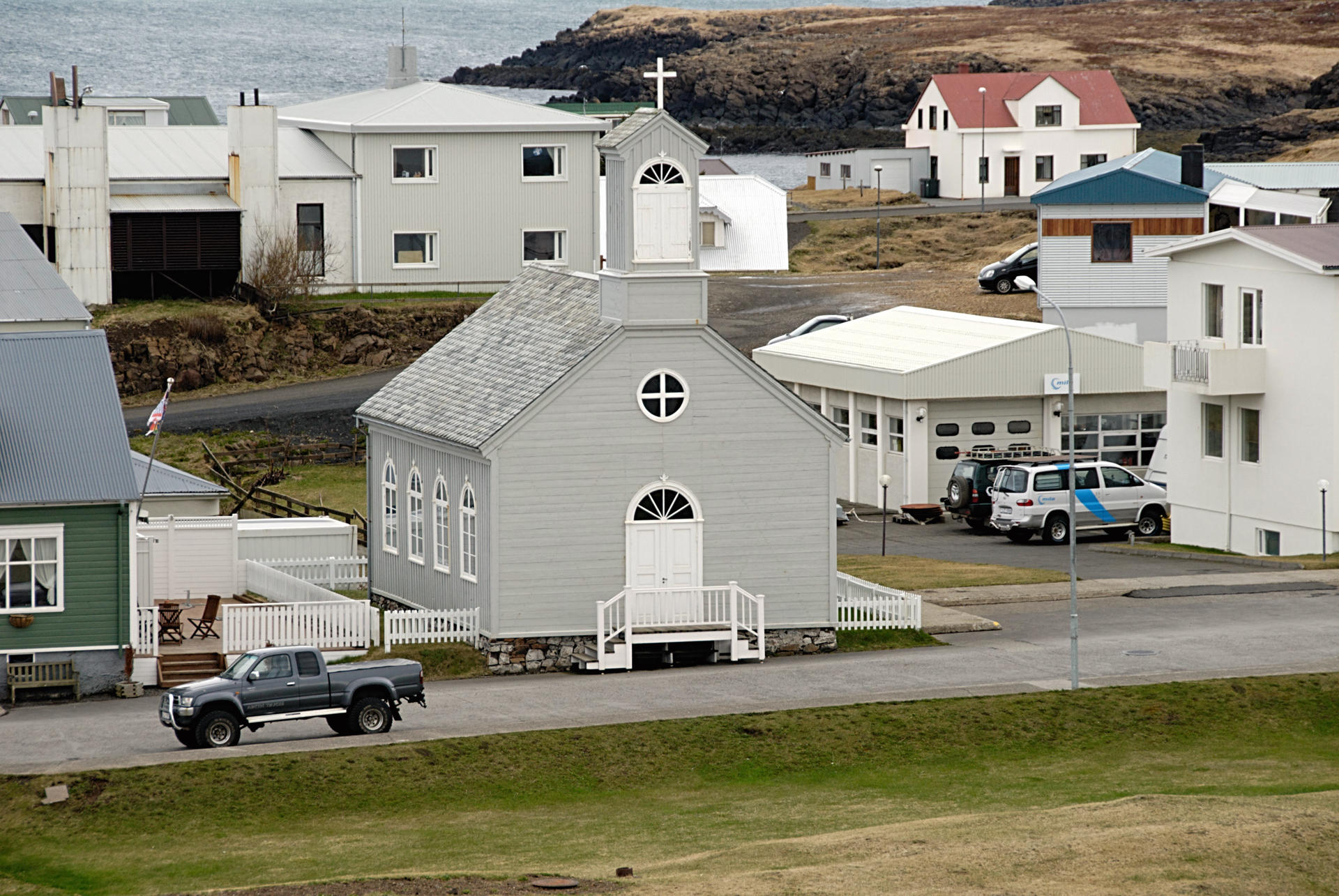 The old church at Stykkishlmur