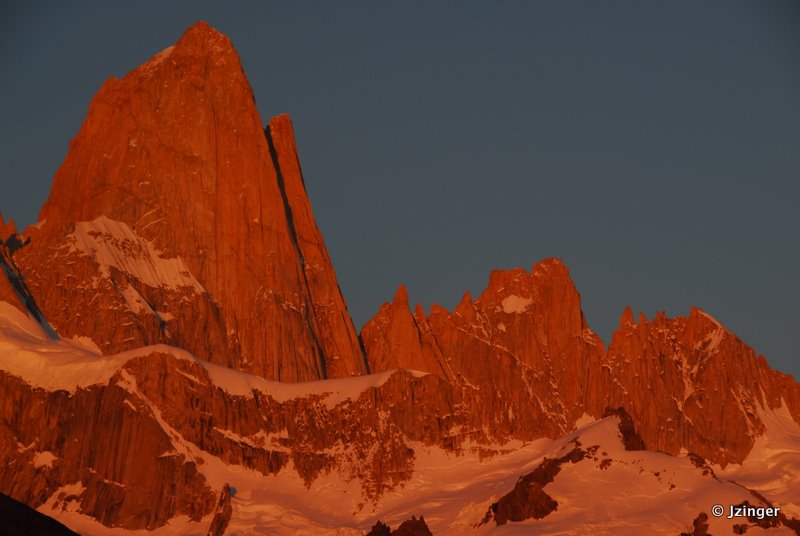 Sunrise, Mt. Fitz Roy Views from Laguna Capri