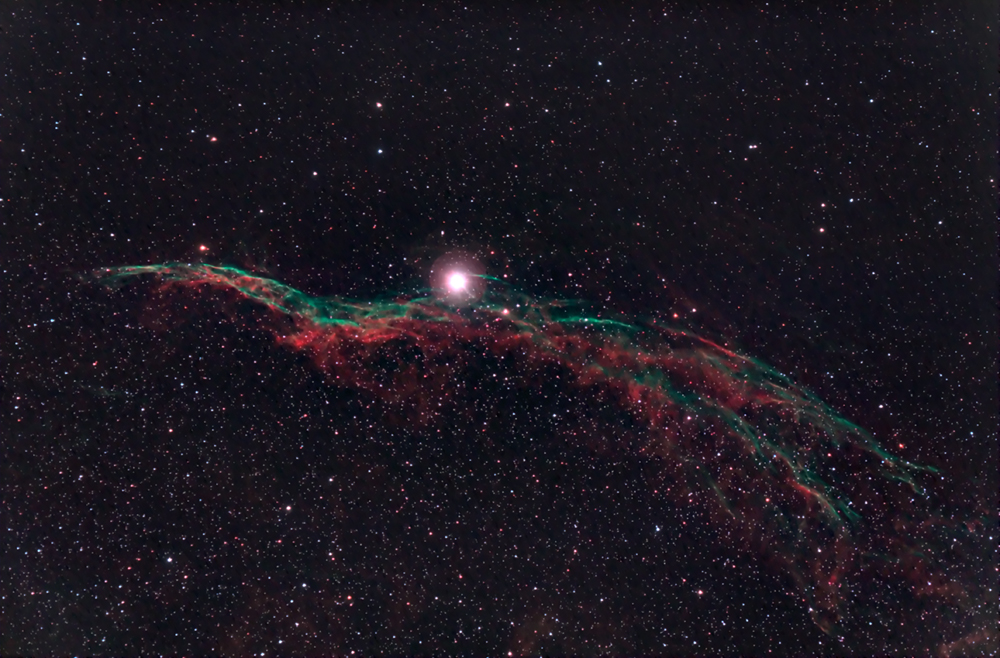 C34 NGC 6960 The (Western) Bridal Veil Nebula