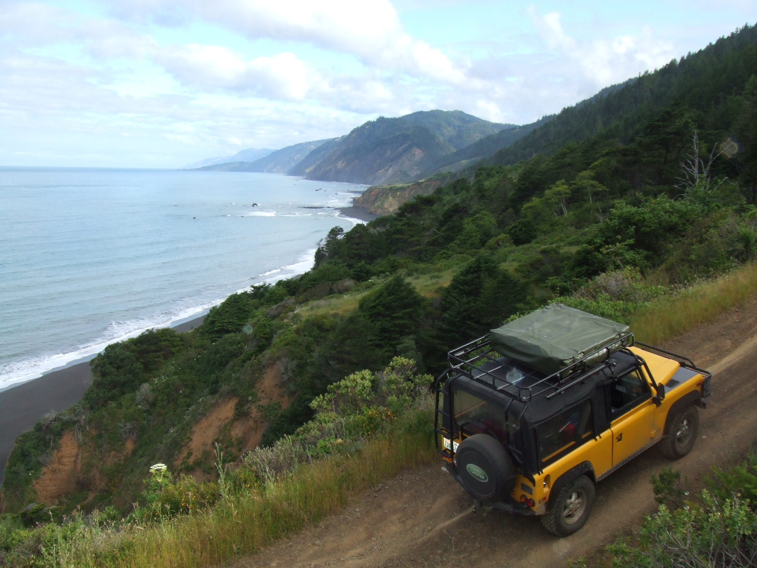 #94 - Lost Coast Trail in CA Defender 90