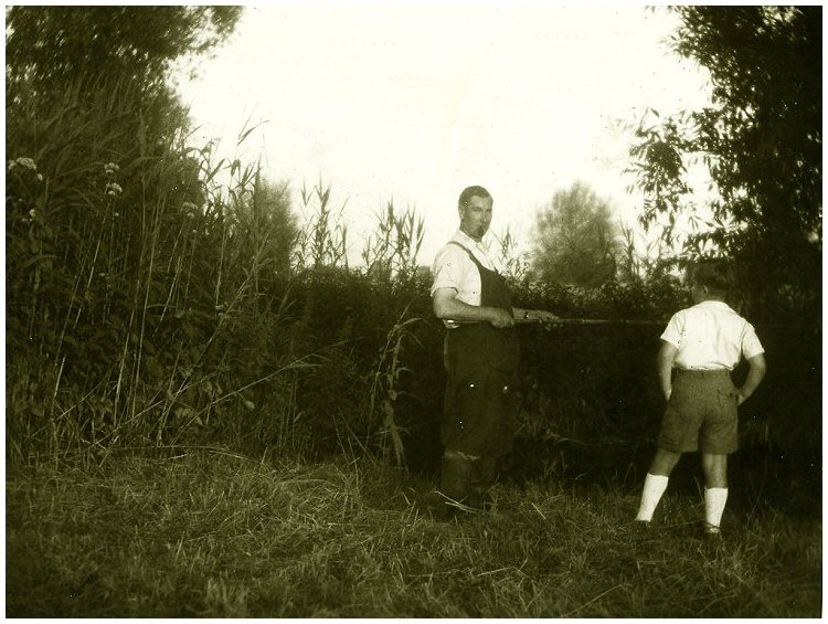 Mon papa et moi 1954