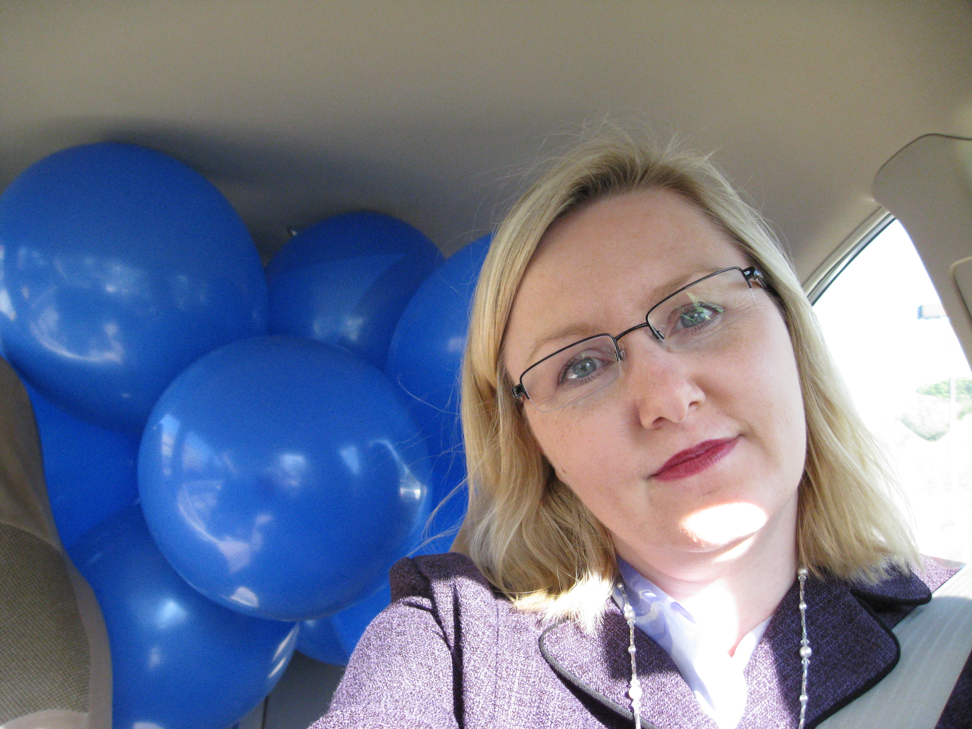 Me in my clown car. Awesome!