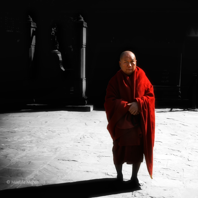 Buddhist Monk - Varanasi