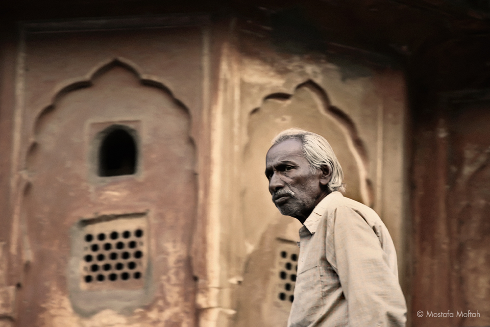 Watching from Roof - Jaipur, India