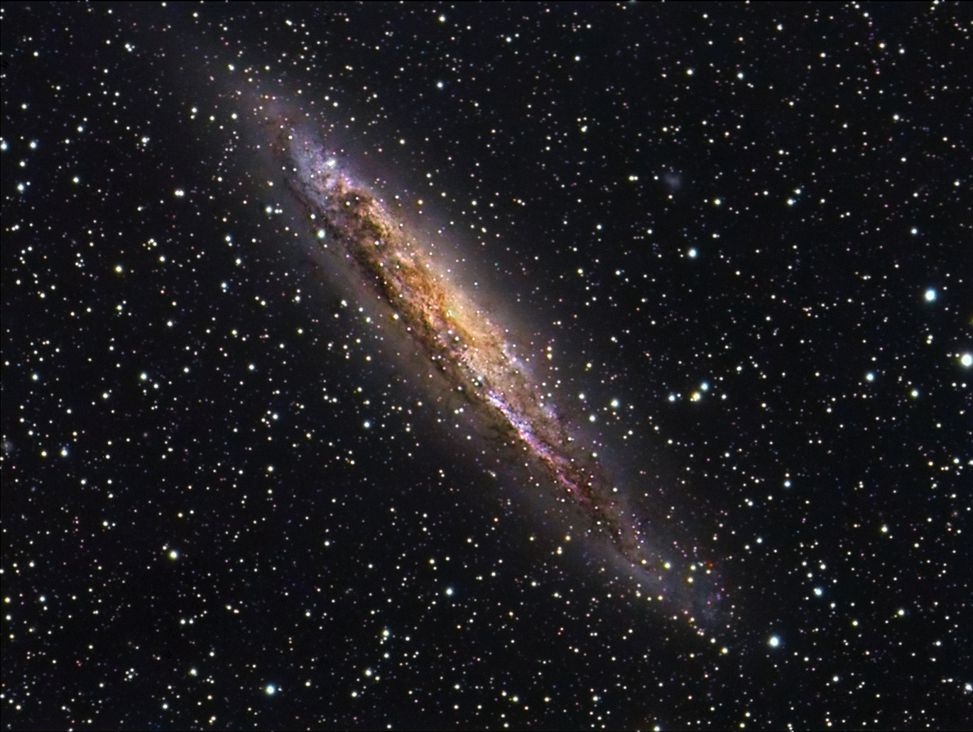 NGC 4945 LRGB