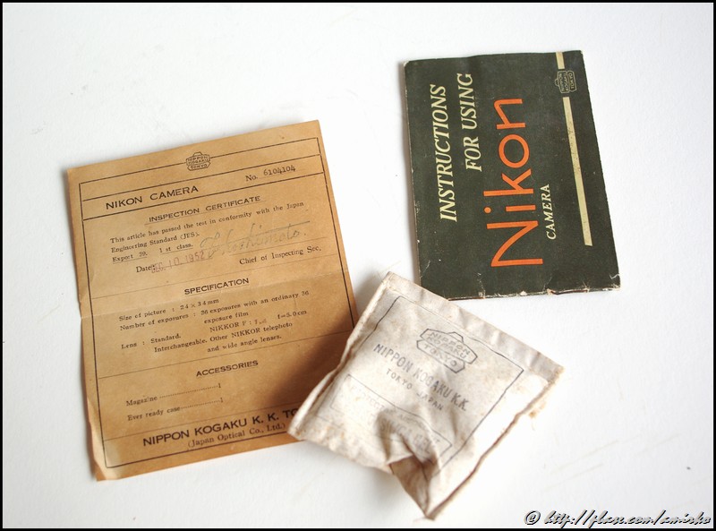 Nikon S rangefinder (1952)