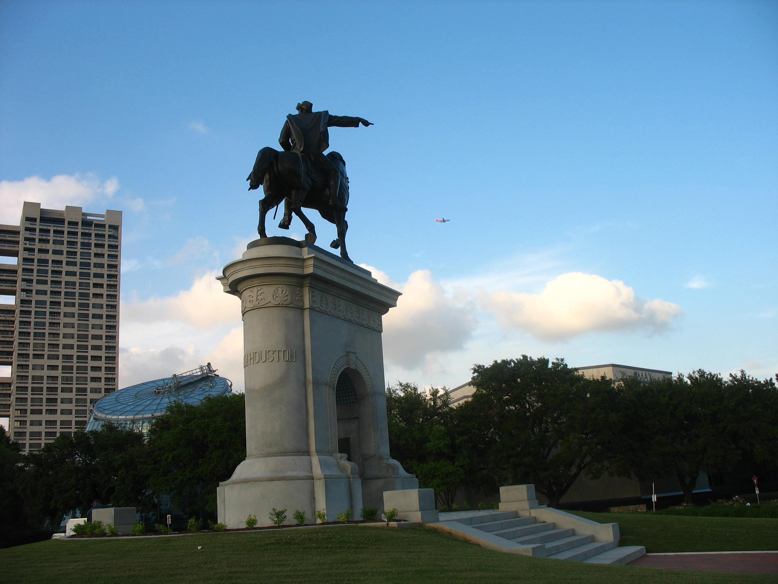 Statue of Sam Houston