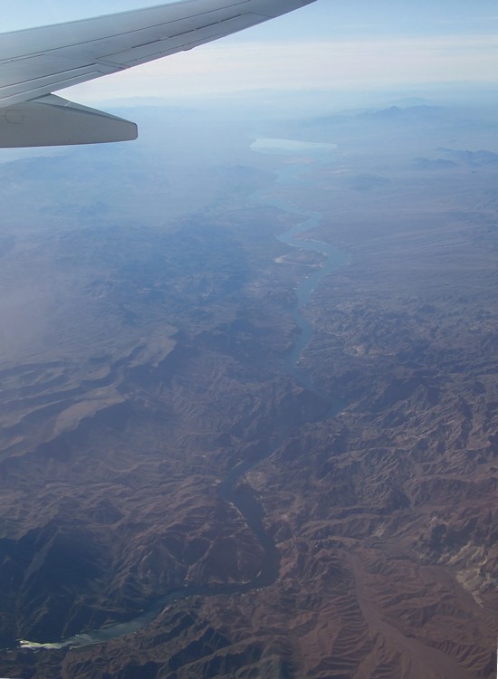 Flying Home ~ Colorado River