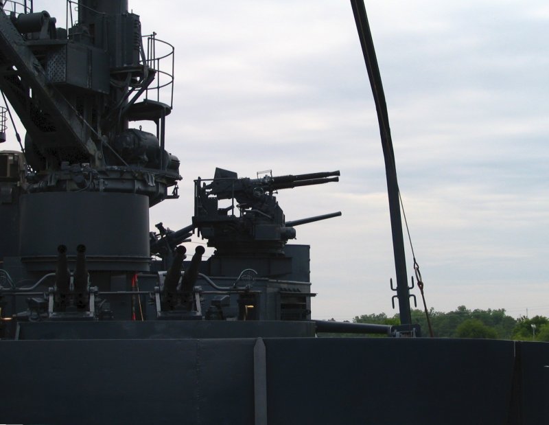 Quad 40mm Anti Aircraft Guns