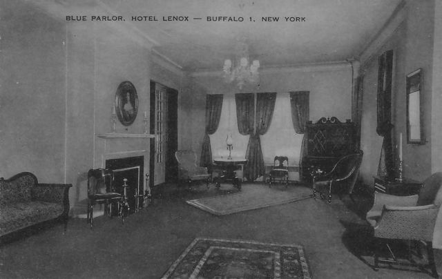 Hotel Lenox Blue Parlor