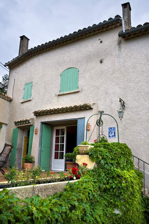 House, seen from lower terrace