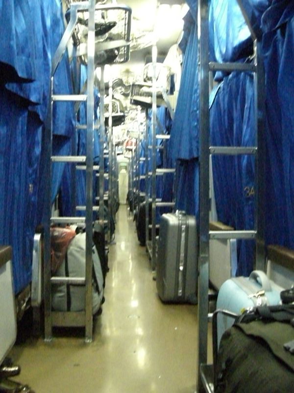 Night train Bangkok - Nong Khai