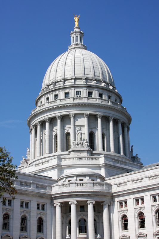 Wisconsins 3rd Capitol - built 1917