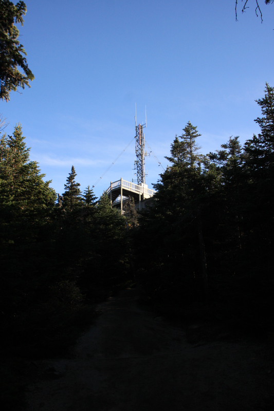 Hiking trail, White Mountains, NH