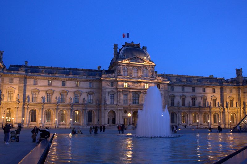Cour Carrée of the Louvre museum, Paris, France