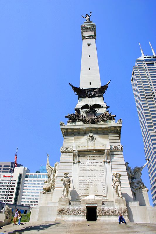 Indiana Soldiers & Sailors Monument,Indianapolis