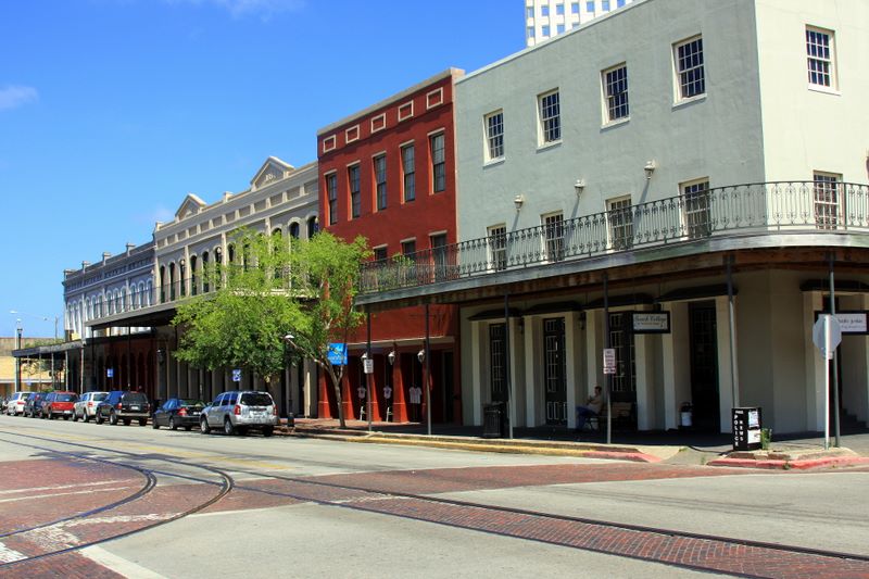 The Strand - Historic downtown, Galveston, TX
