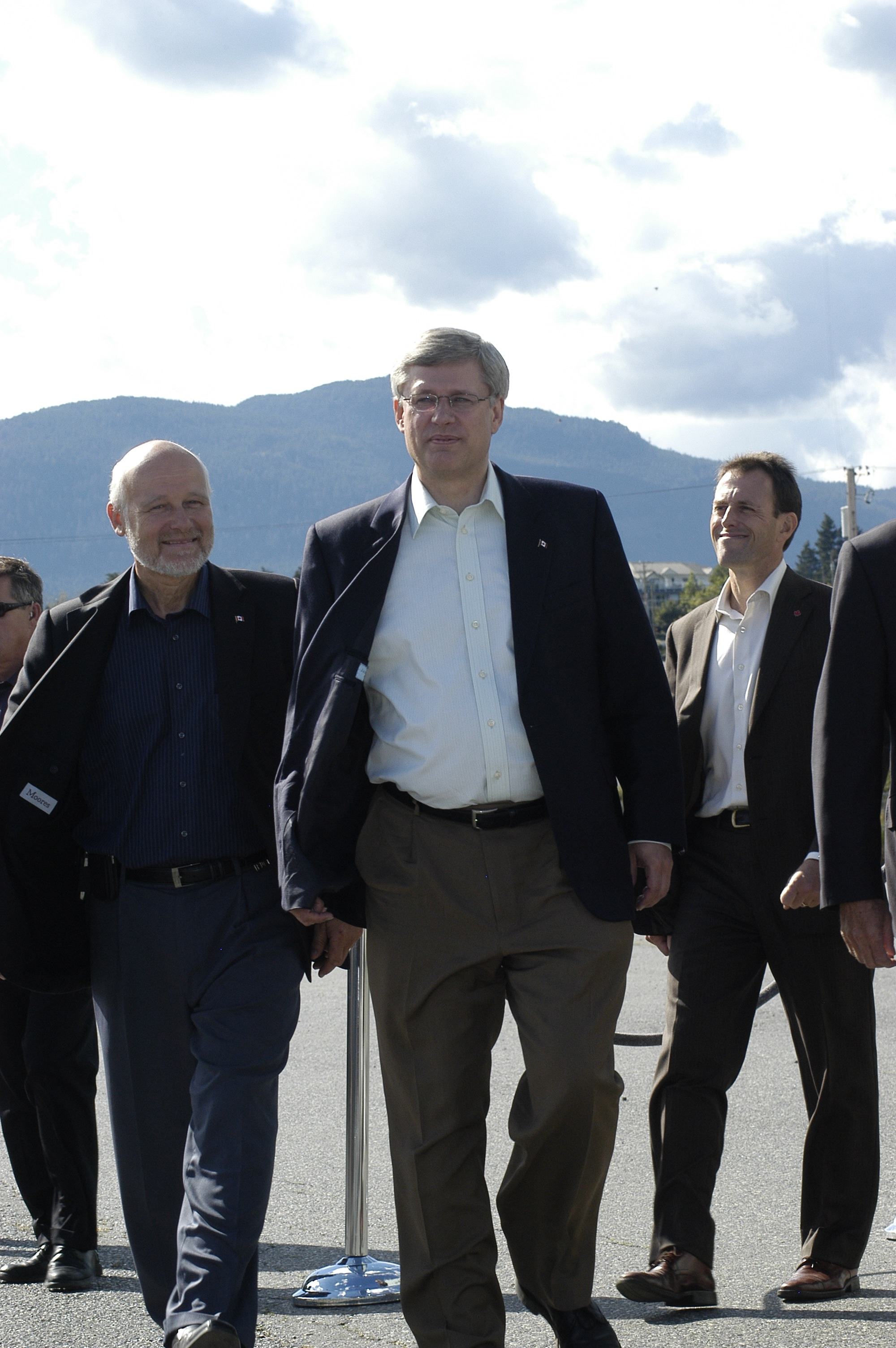 PM Harper in Nanaimo