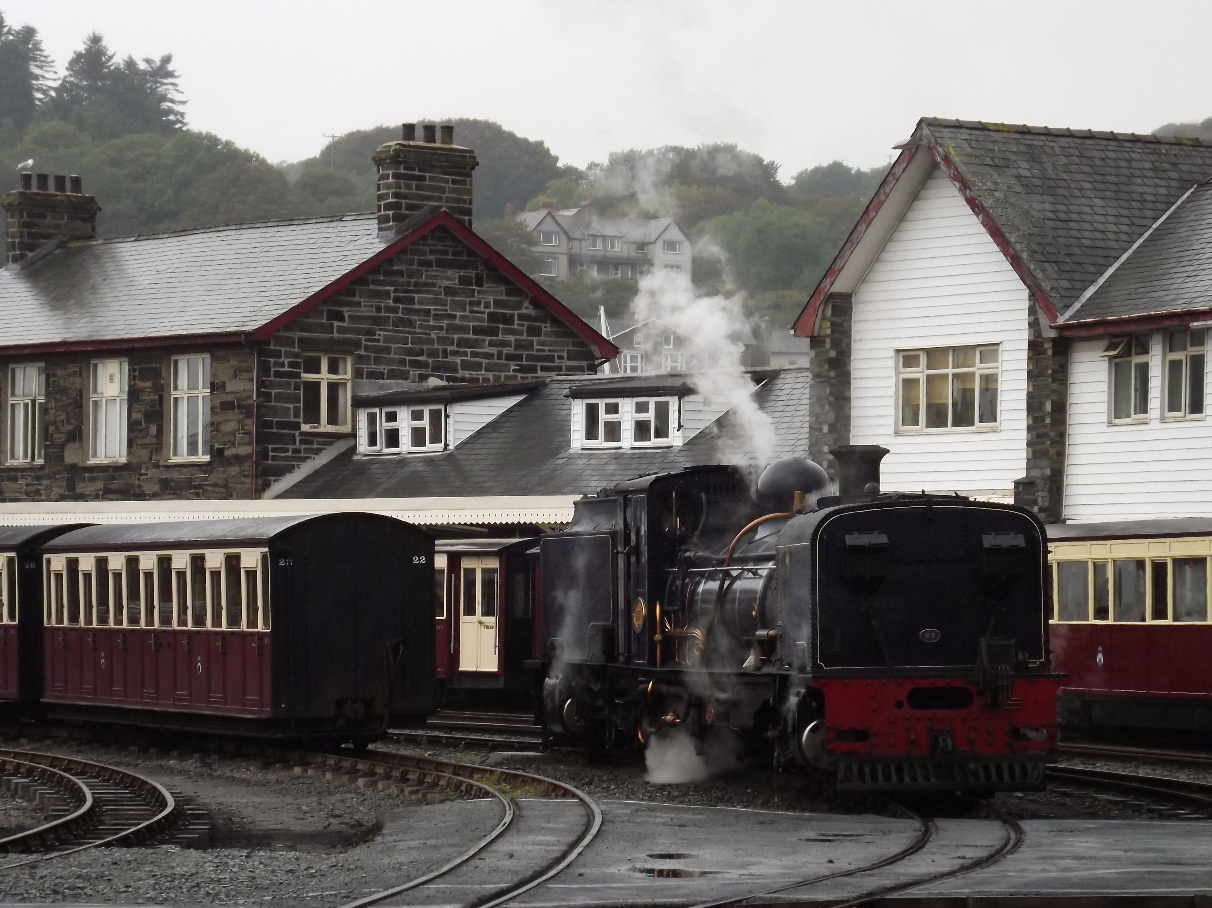 Porthmadog Station.