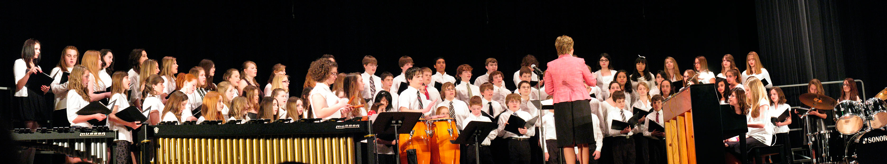 Spring Chorus concert pano