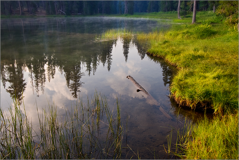 Reflections on Summit Lake