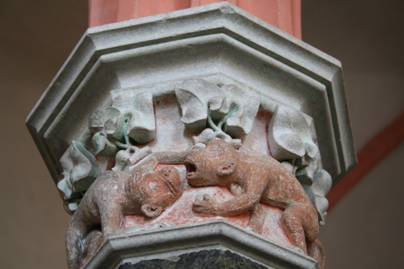 The capital of the column