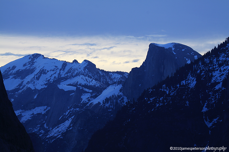 Half Dome and Clouds Rest Sunrise (7213)