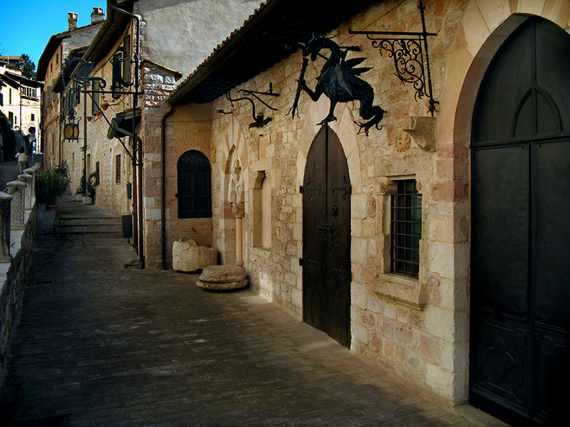 Medieval building along via San Francesco .. A4287