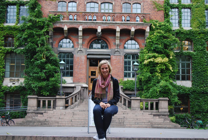 Nina inne i Lund
