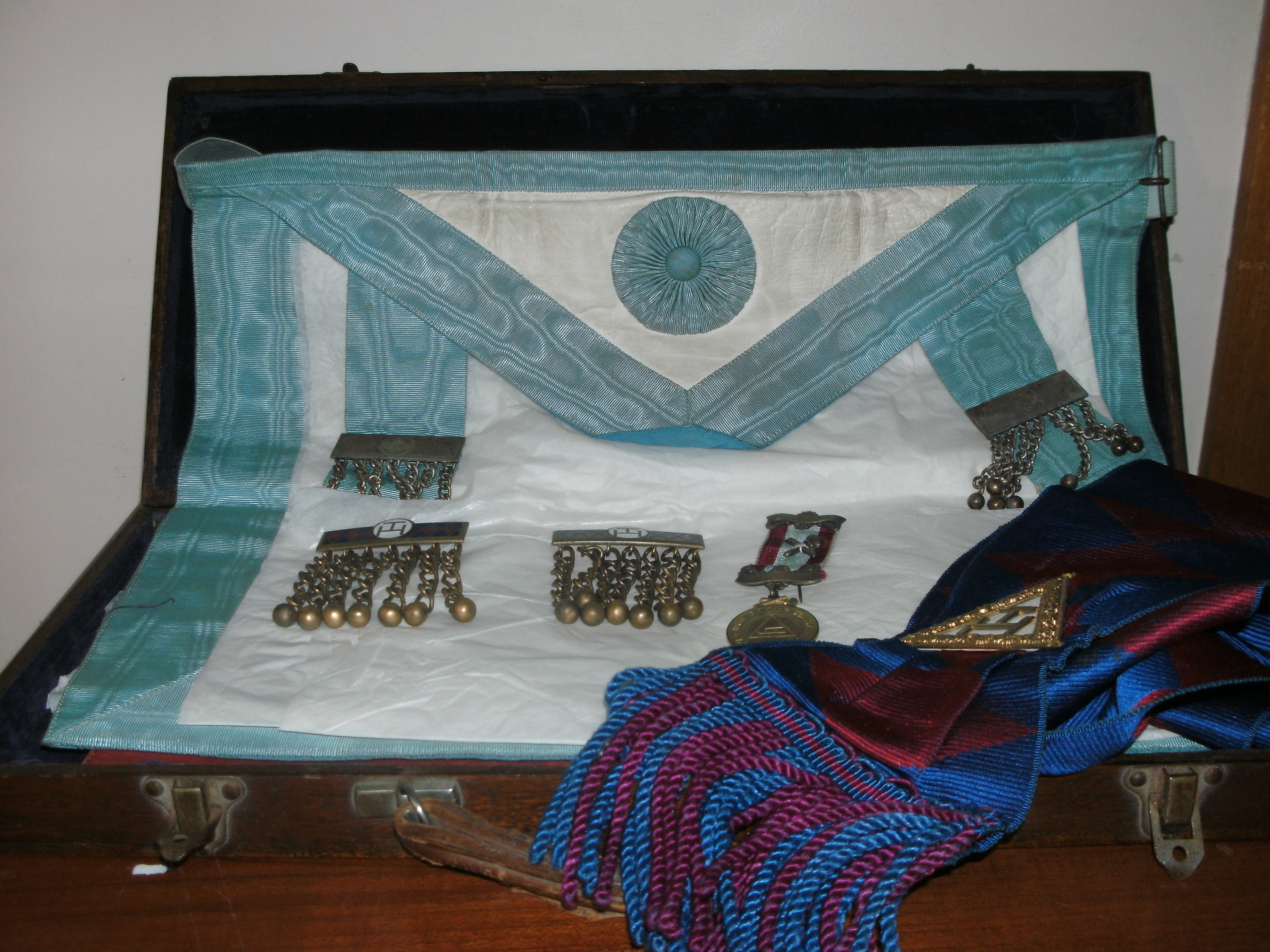 My late fathers Lodge gear.