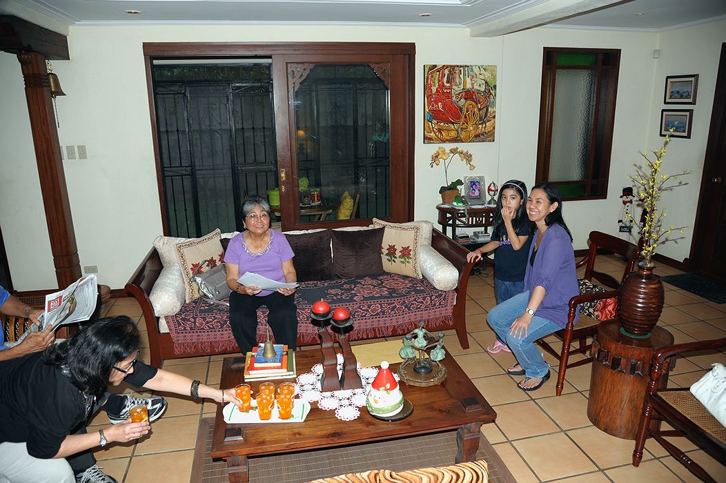 Mela Sanchez Villanuevas house in Pateros.