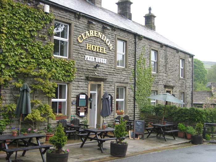 our lunch stop in hebden