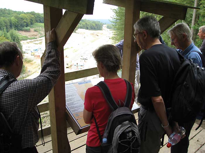 viewpoint of a3 tunnel bypassing hindhead