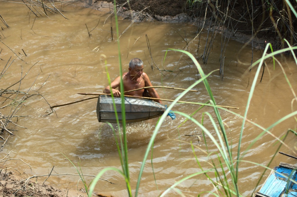 Fishing At Mekong