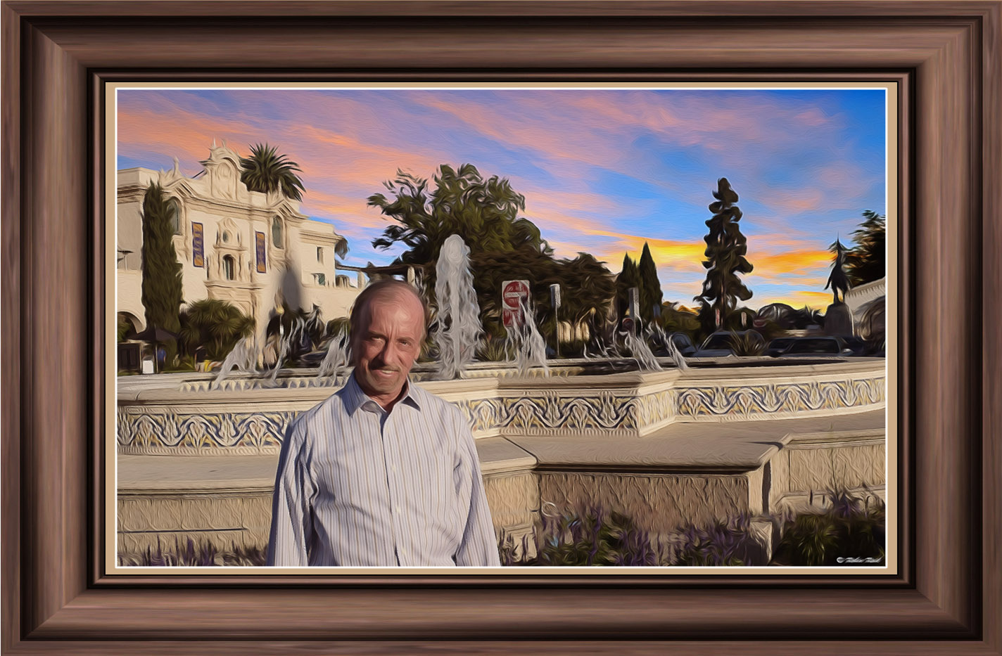 Grant Painted and Framed